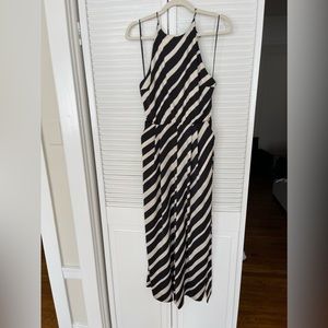 H&M striped jumpsuit size small